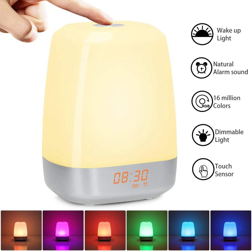 

Portable Touch Sensor LED Lamp Light Adjustable Colorful Living Room Bedside Reading Light