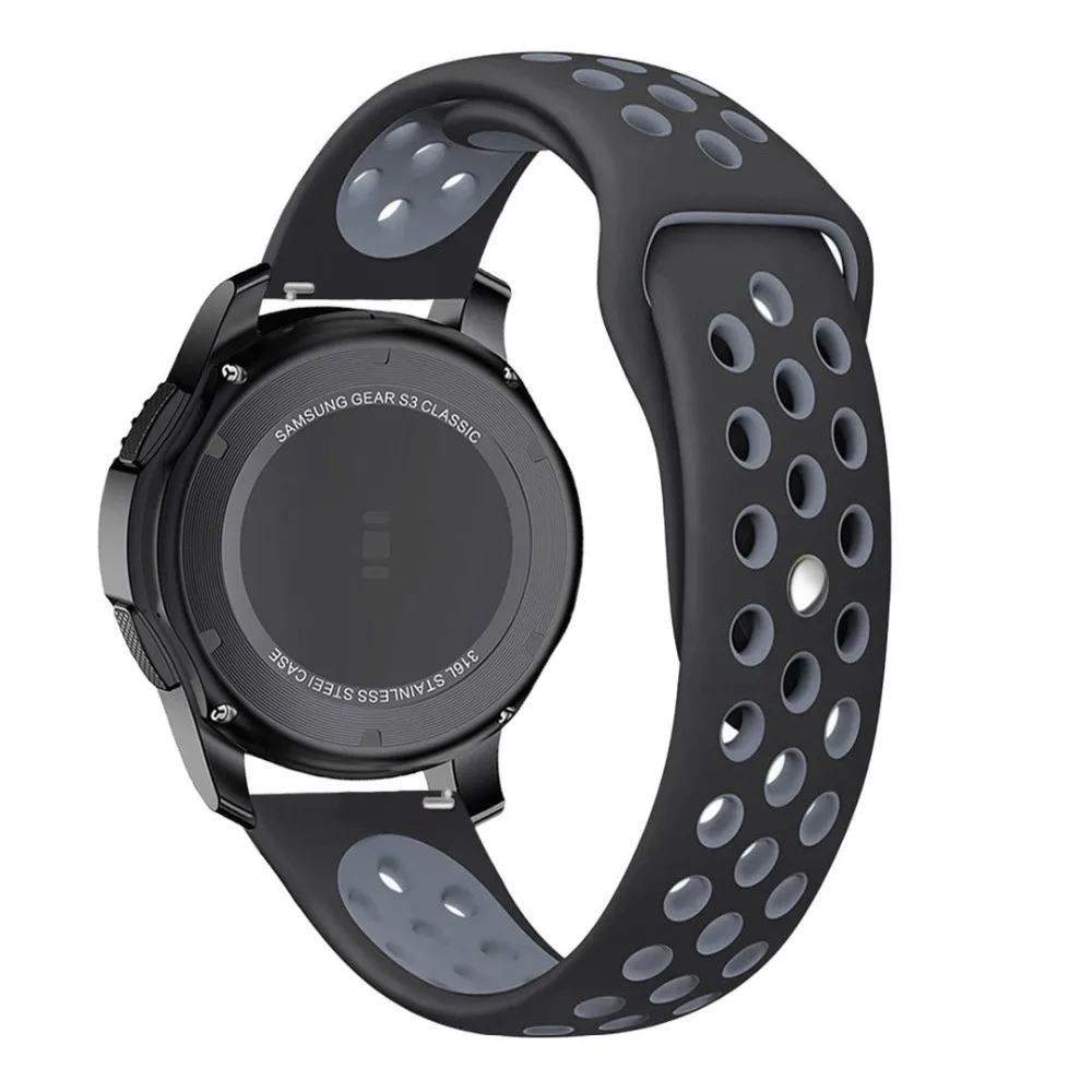 Ремешок силиконовый ремешок для xiaomi huami Amazfit GTR 47 мм 42 мм GTS Bip Youth Watch Band 20 22 мм для samsung gear sport S3 S2 ремень