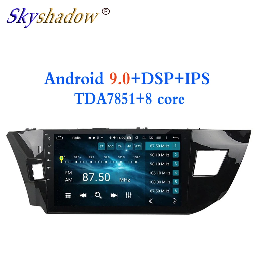 Best TDA7851 Android 9.0 For Toyota LEVIN 2013 2014 2015 4GB RAM +32GB +8core Car DVD Player Wifi Bluetooth RDS RADIO GPS Glonass map 0 Best TDA7851 Android 9.0 For Toyota LEVIN 2013 2014 2015 4GB RAM +32GB +8core Car DVD Player Wifi Bluetooth RDS RADIO GPS Glonass map 0