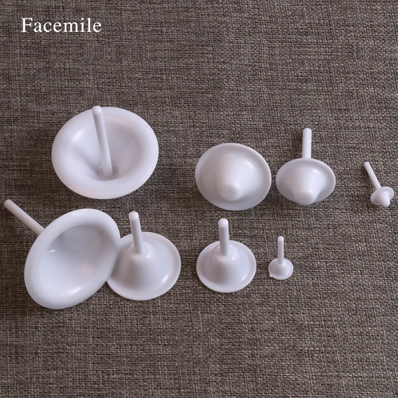 

8pcs/set Plastic Lily Flower Nail Cup Set For Sugarcraft Cake Decorating cake decorating tip sets 51058 Gift
