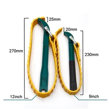 " /12" ремень ТИП Масляный фильтр гаечный ключ Съемные Инструменты масляный экстрактор гаечный ключ ручной инструмент для Авто/ремонта автомобиля