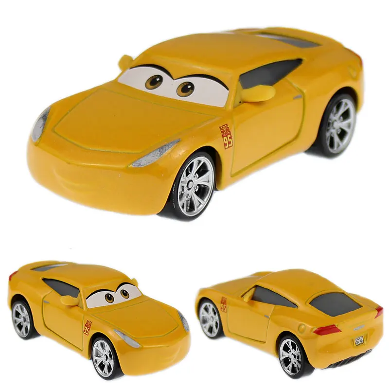 1:55 disney Pixar Cars 3 новой роли мисс оладьи Крус Рамирес Storm Джексон сплава игрушечных автомобилей именинник Новый год Рождественские подарки