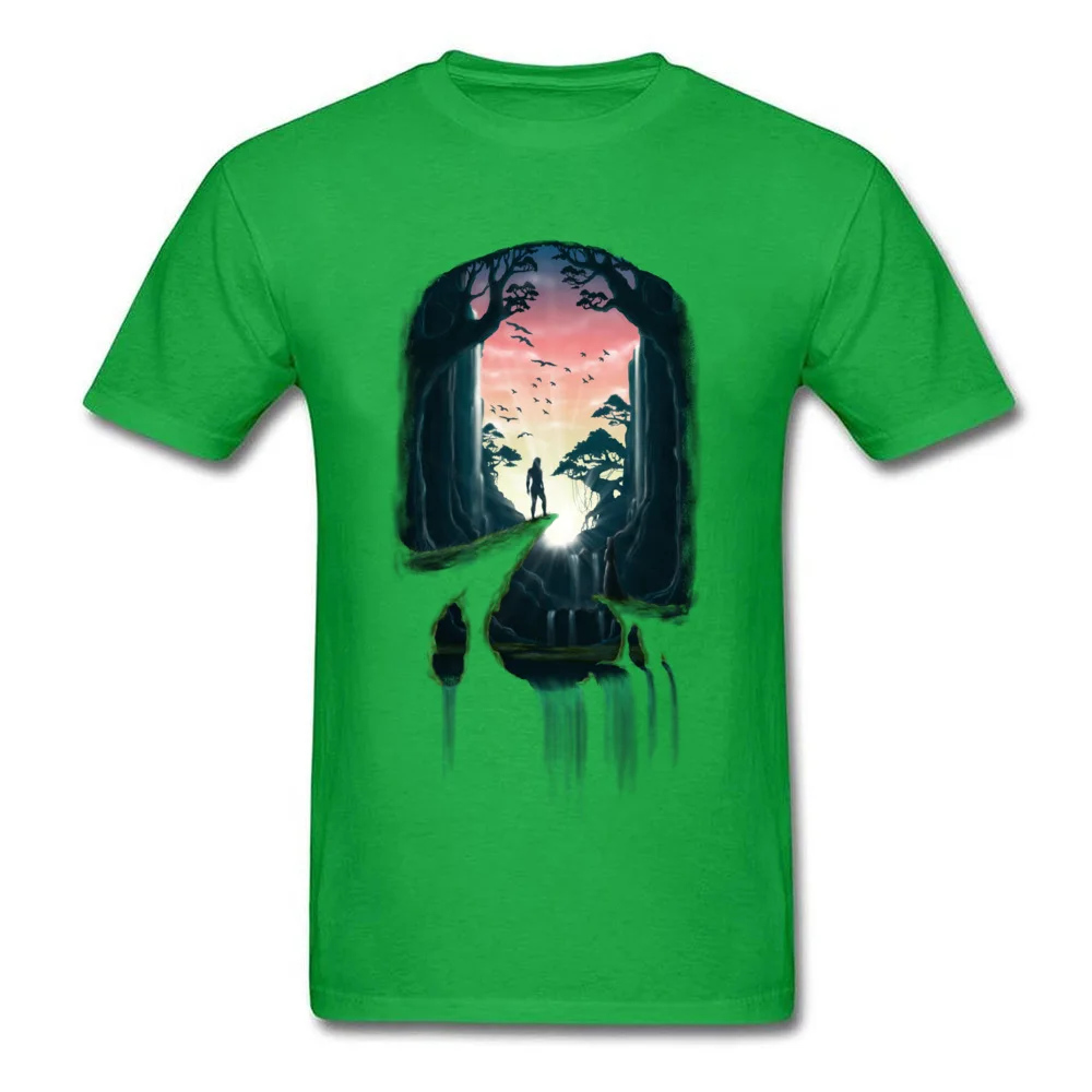 The Encounter T Shirt Short Sleeve Custom 2018 Men VALENTINE DAY Tops T Shirt Custom Tshirts O-Neck Pure Cotton The Encounter green