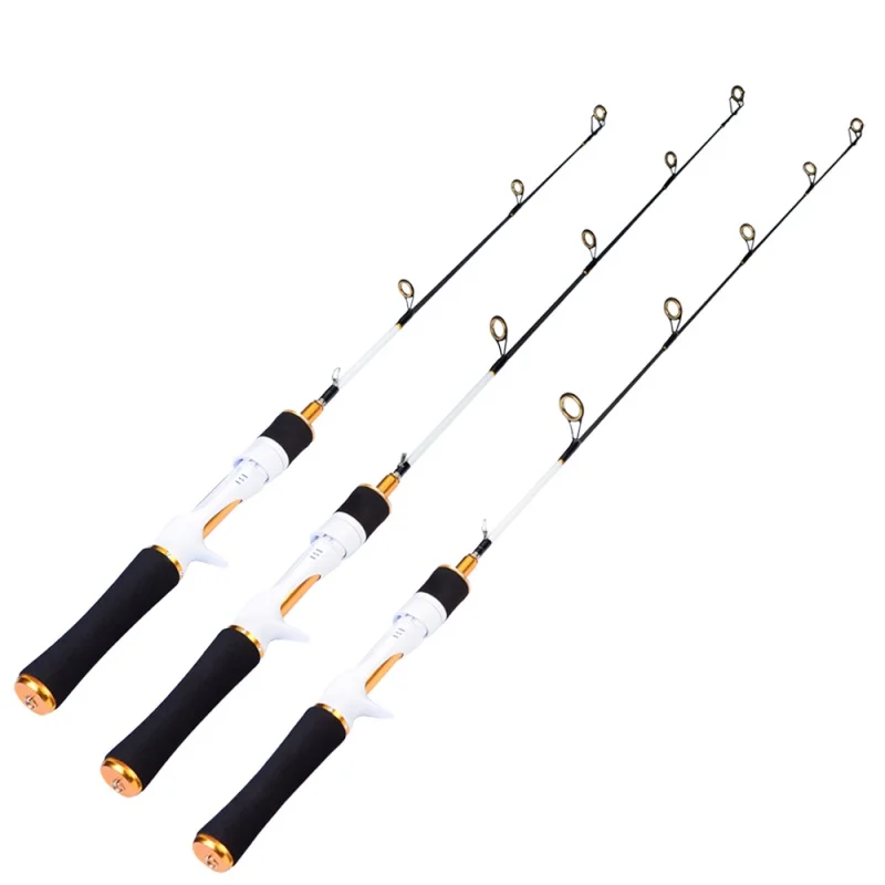 1Pcs Winter Ice Fishing Rods 60/ 70 /80CM Winter Fishing Lures Tackle