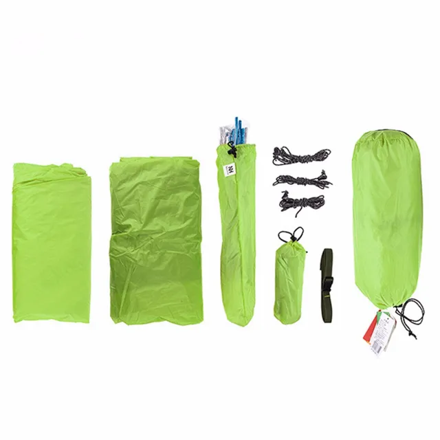 Special Price Outdoor Tent 20D Silicone Fabric Ultralight 3 Person Double Layers Aluminum Rod Camping Tent 4 Season With Mat Hot Selling