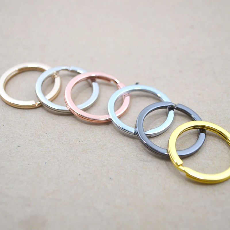 Anelli Portachiavi In Metallo Con Catena - Foto 6