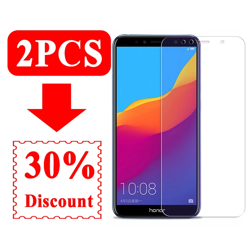 Для huawei Honor 7X Стекло на 10 Экран протектор 8C 8X9 8 Lite защитный Honer C8 X8 X7 7 C X свет