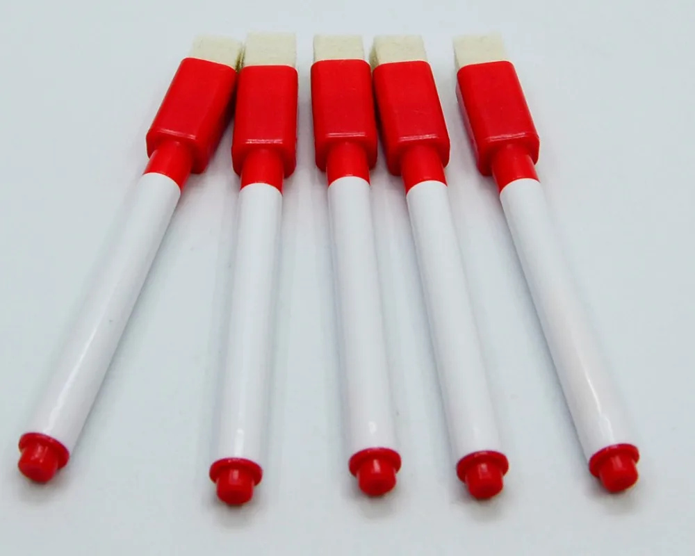 10pcs/ lot Repeated Filling Whiteboard Marker Pen Set With Eraser marker pen children