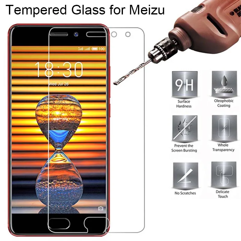 

Screen Protector for Meizu MX3 MX4 MX5 MX6 Pro 6 Plus Tempered Glass for Meizu Pro 7 Plus Protective Glass on Meizu Pro 6S