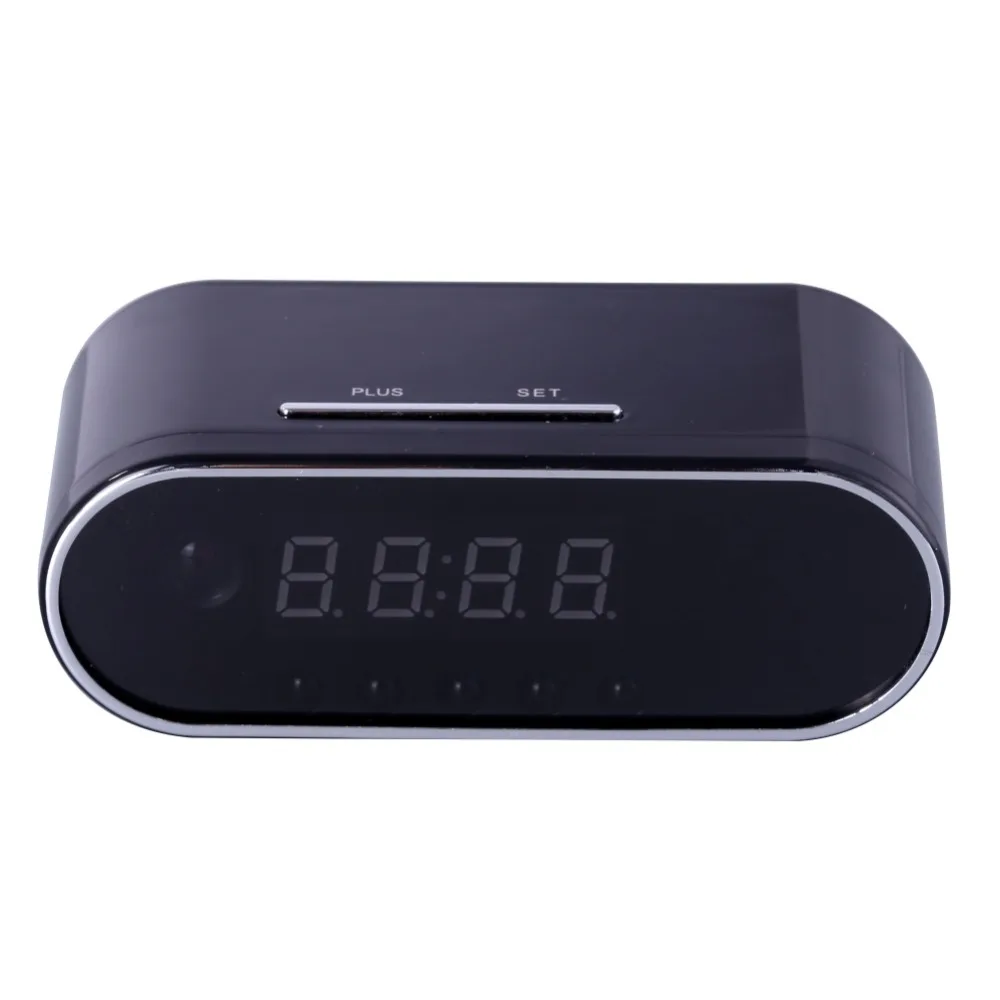 

EDAL 1080P H.264 Table Clock Camera Alarm Setting Mini Camera IR Night Vision Wifi Cam IP Clock Camera Mini DV DVR Camcorder
