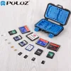 Чехол для держателя карты памяти PULUZ 27 в 1, водонепроницаемый чехол для хранения для 4CF + 8SD + 9TF + 1 PIN для карты + 1SIM + 2Micro-SIM + 2Nano-SIM ► Фото 1/6