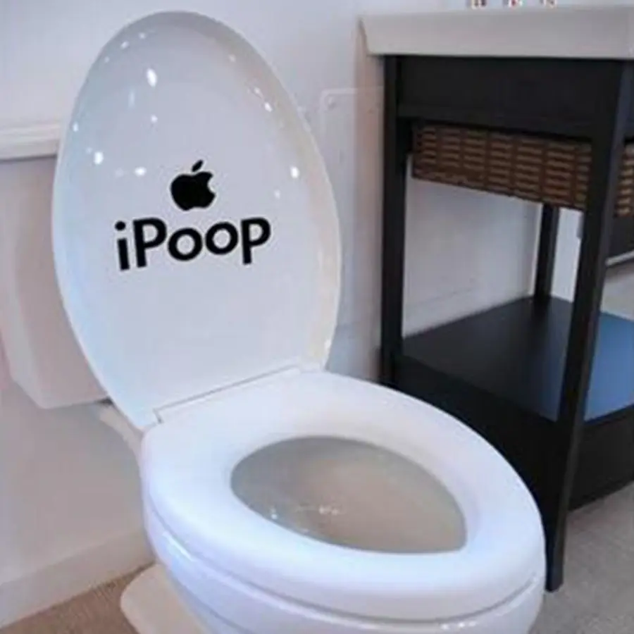 Необычный креативный Забавный декор для ванной комнаты фотообои туалета|bathroom