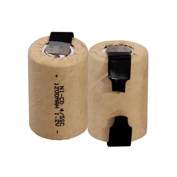 

4/5SC rechargeable battery 4/5SC akkumulator 1.2V NICD 1200mah batteries real capacity