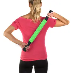 45 см валик для мышц Массажная палочка для снятия туго и больного мышечного миофазного синдрома боли в спине (зеленый)