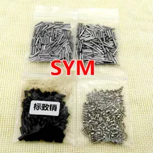 Автомобильный флип дистанционный ключ фиксированные штифты шурупы набор авто слесарные инструменты части ремонтные аксессуары [200 шт]