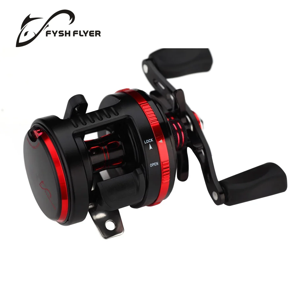 FyshFlyer 10BB + 1RB приманка для Литья Рыболовных Катушек carretilha de pes Pull Tornado Cast барабанная