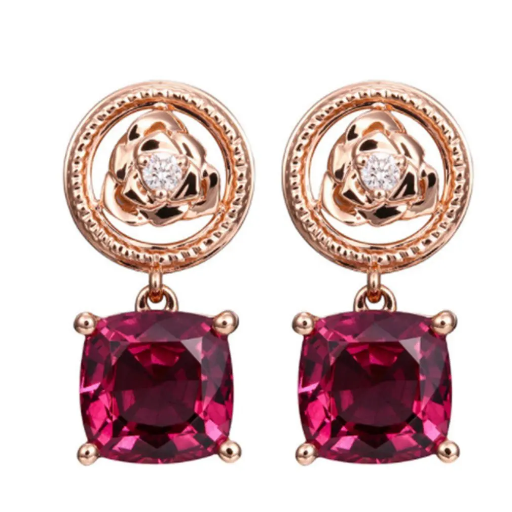 

Ruby Rose Ear Nails Exquisite FashionableEarring Earstuds Ear Hook Earring