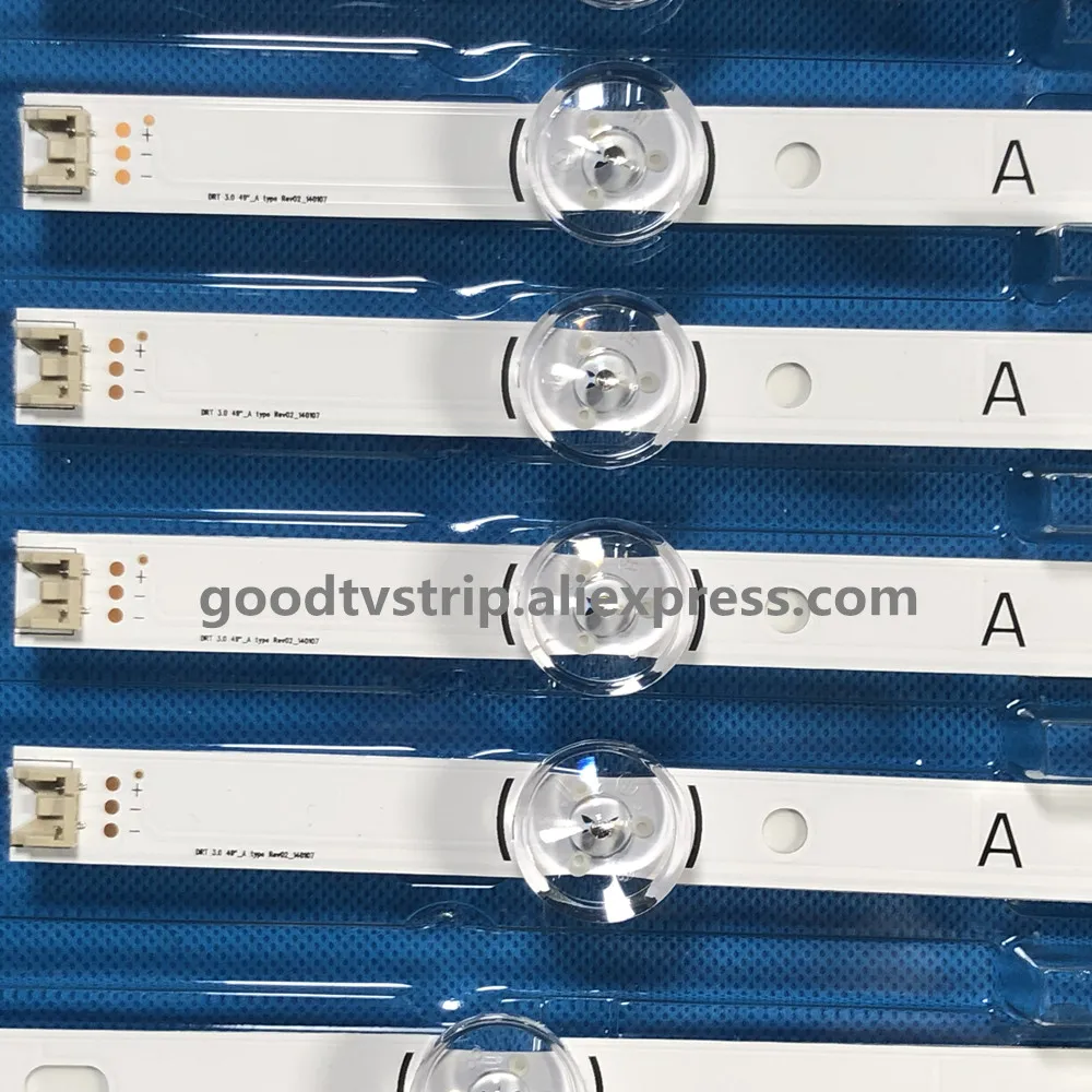 10pcs LED Backlight Strip for 49LB561B 49LB5550 49LB5610 49LB5500 49LB550B 49LB550U 49LB550V 49LB551U 49LB551V 49LB552U 49LB552V 3