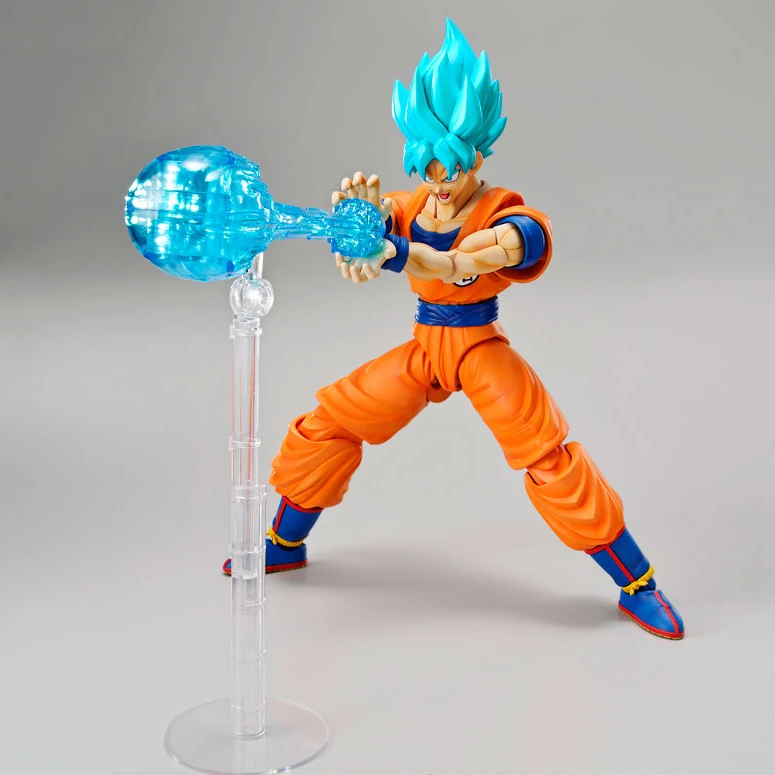 Подлинная фигурка Bandai Tamashii thons-rise стандартная сборка Dragon Ball Супер Saiyan God SS Son Goku модель Фигурка