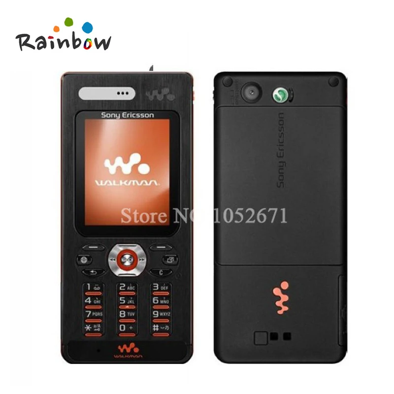 Original W880i Cell Phones Unlocked Sony Ericsson w880 Mobile Phones