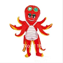 Талисман Красный осьминог костюм талисмана на заказ нарядный костюм аниме маскарадные костюмы маскот тема нарядное платье карнавальный костюм