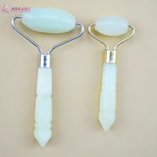 1 Pack = 2pcs Natural jade facial massage roller anti wrinkle thin face beauty bar stick face slimming wheel body massage 1 Pack = 2pcs Natural jade facial massage roller anti wrinkle thin face beauty bar stick face slimming wheel body massage
