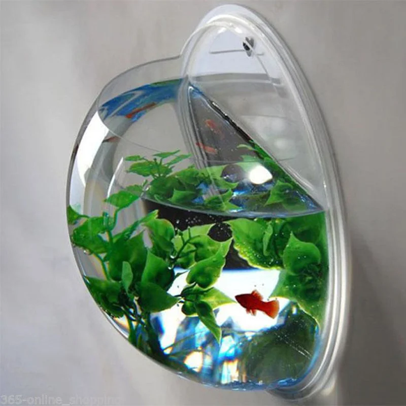Полукруглый настенный стеклянный горшок Цветочная ваза для растений гидропонный Террариум аквариум домашнее свадебное украшение