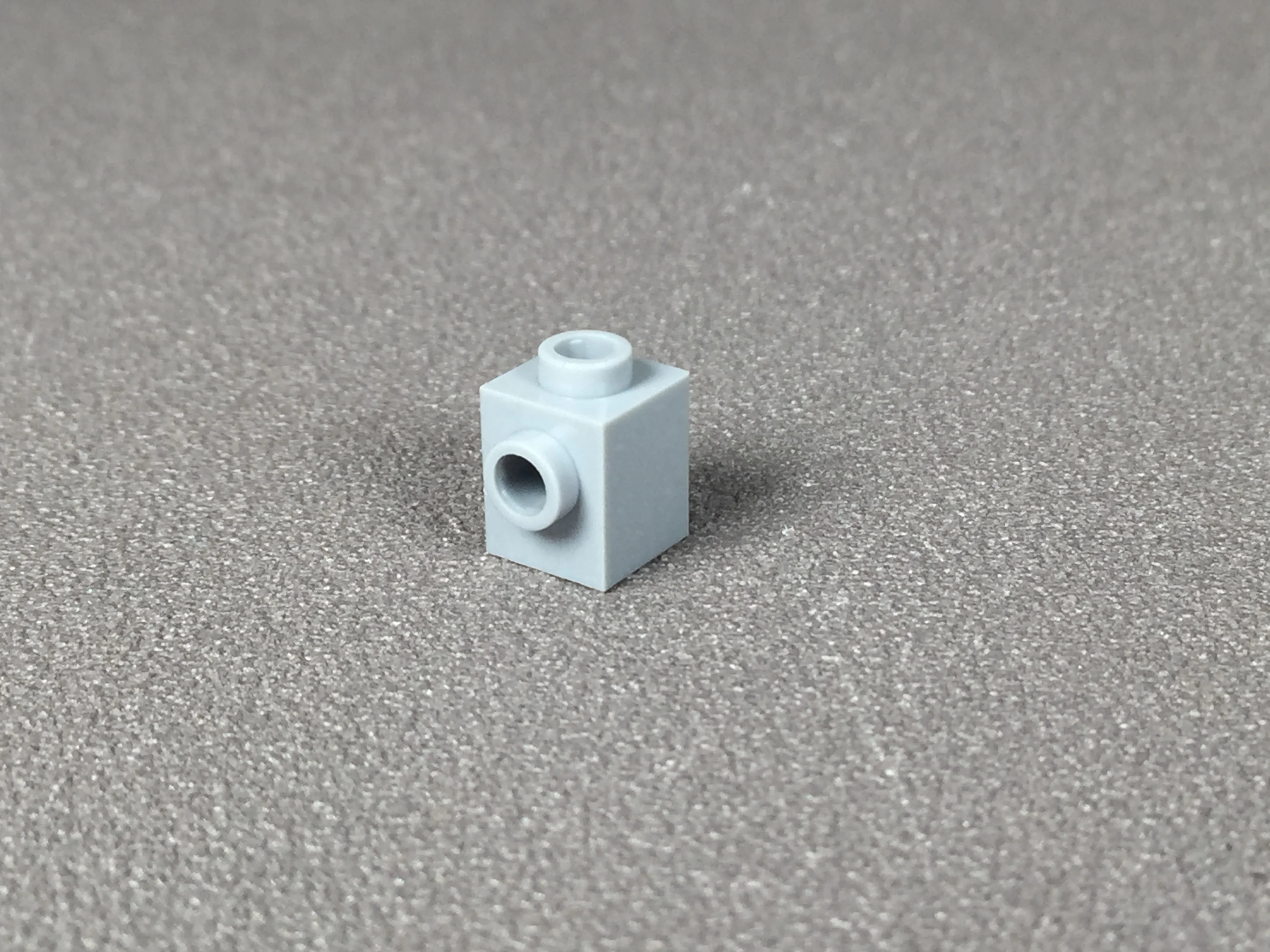 Кубики MOC 10 шт./лот модифицированные цветные кирпичи 1x1 со шпилькой на 1 стороне