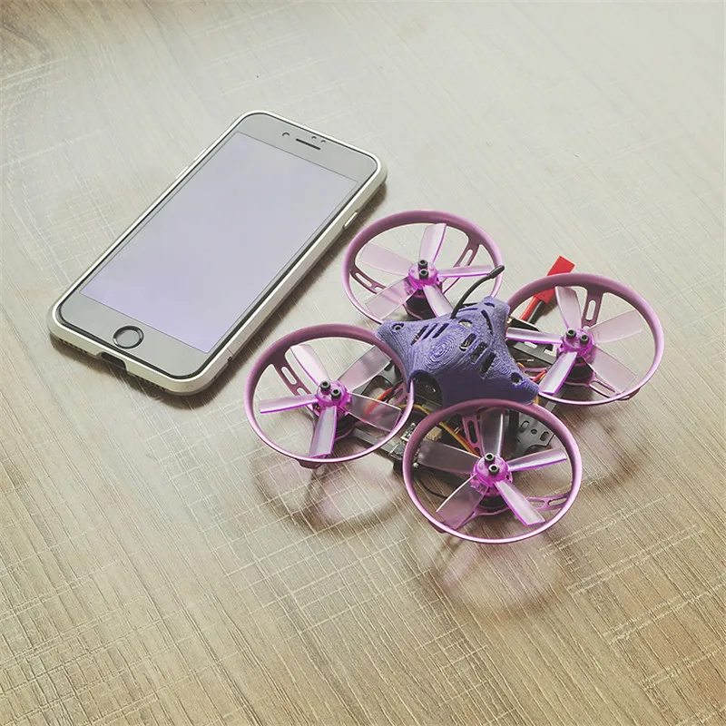 Happymodel Toad 88 Indoor Brushless 90mm Inductix Frame Aluminum Propeller Protective Cover for 1102 1103 Motor 2S 450mah Lipo (14)