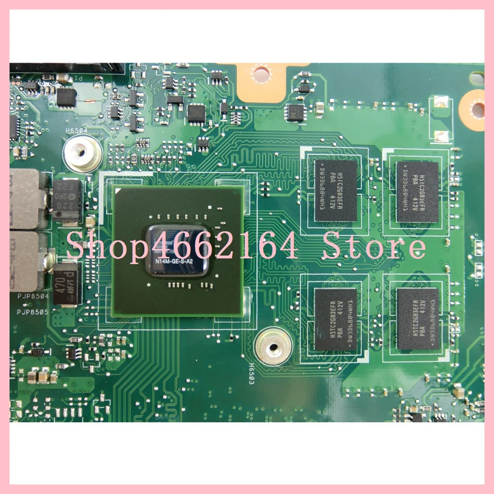  X75VC Motherboard i3-2370 CPU 4GB RAM GT720M/2G mainboard For ASUS X75VF75V X75VB X75VD X75VCP Lapt