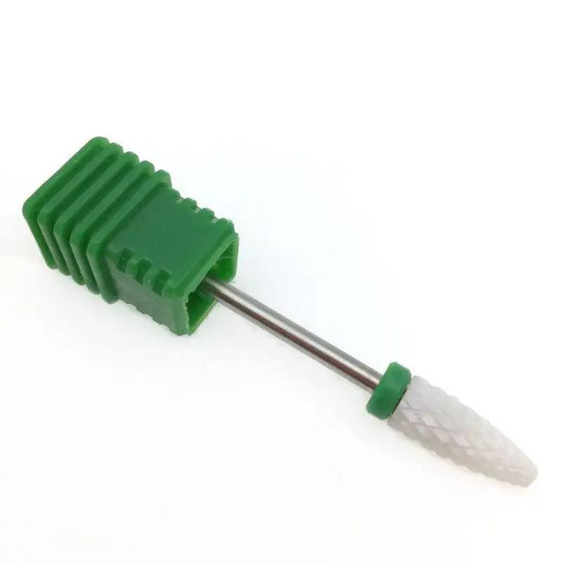

Nail Art Ceramic corn head C Nail Drill Bit Rotary Drill Electric Manicure Machine Accessory Milling Cutter for Nail Tools