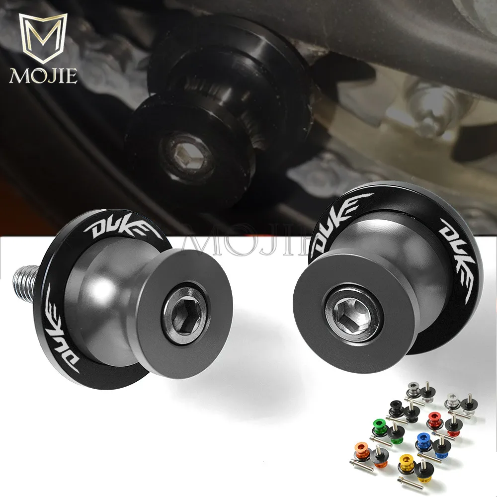

Swingarm Sliders Spools 10mm For KTM 790 DUKE 2018 UP Motorcycle Swingarm Spools Slider Rear Swingarm Cover Stand Screws Paddock