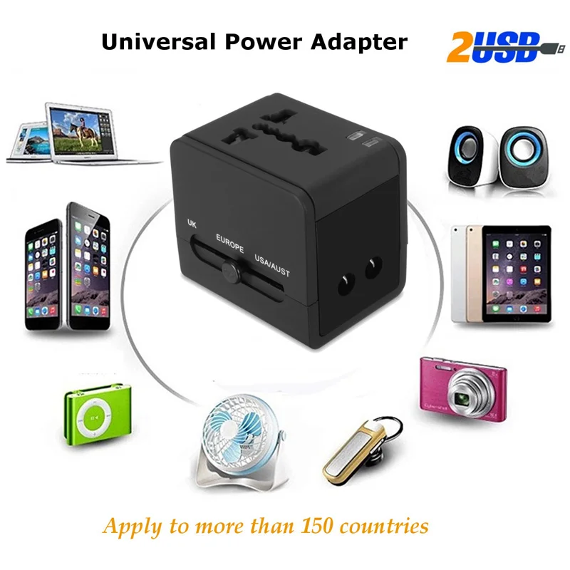 LEORY универсальный международный мир путешествия адаптер переменного тока вилка