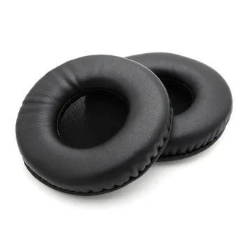 

1 Pair of Black Leather Earpads Cover Pillow Ear Pads Cushion Replacement for Plantronics Pulsar p590 Headset Headphones