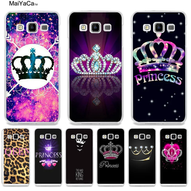 cheap MaiYaCa PRINCESS Queen boss crown king Top Detailed Popular Phone case for samsung A3 A7 A8 A9 A5 note 4 note3 case Cover