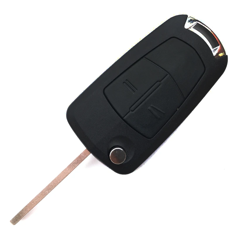 2 кнопки флип-ключ для автомобиля крышка для Vauxhall Opel Corsa Astra Vectra Signum складной пульт дистанционного ключа корпус пустой Fob HU100 Blade
