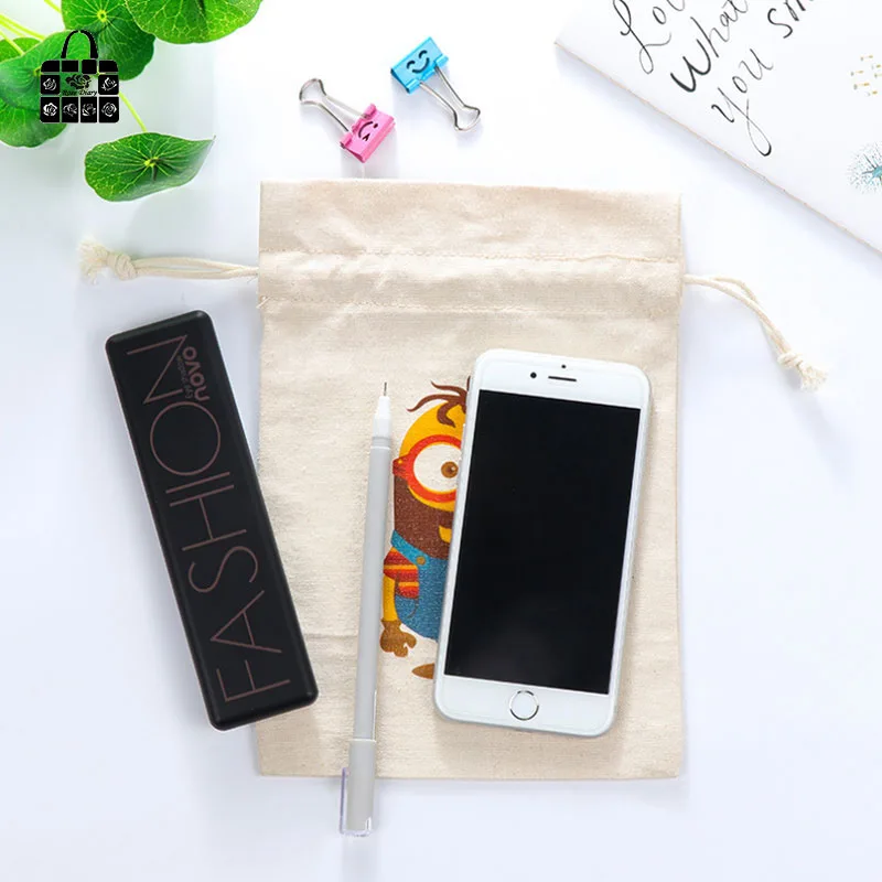 Cartoon printing 100%cotton bag Travel Accessories Clothes underwear shoes kids toy Storage Pouch Luggage Packing Organizers bag Cartoon printing 100%cotton bag Travel Accessories Clothes underwear shoes kids toy Storage Pouch Luggage Packing Organizers bag