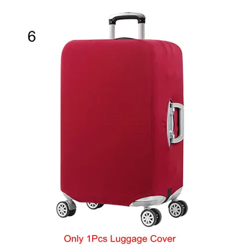 Защитный чехол для багажа BUCHNIK, эластичный тканевый чехол для багажа, пылезащитный чехол, Защитный упаковочный органайзер, аксессуары для путешествий - Цвет: 6 Luggage Cover