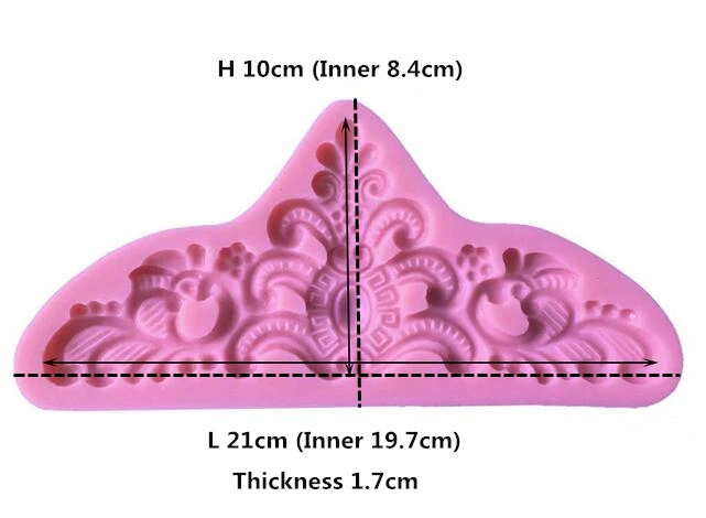 Flower cake mold 2 2