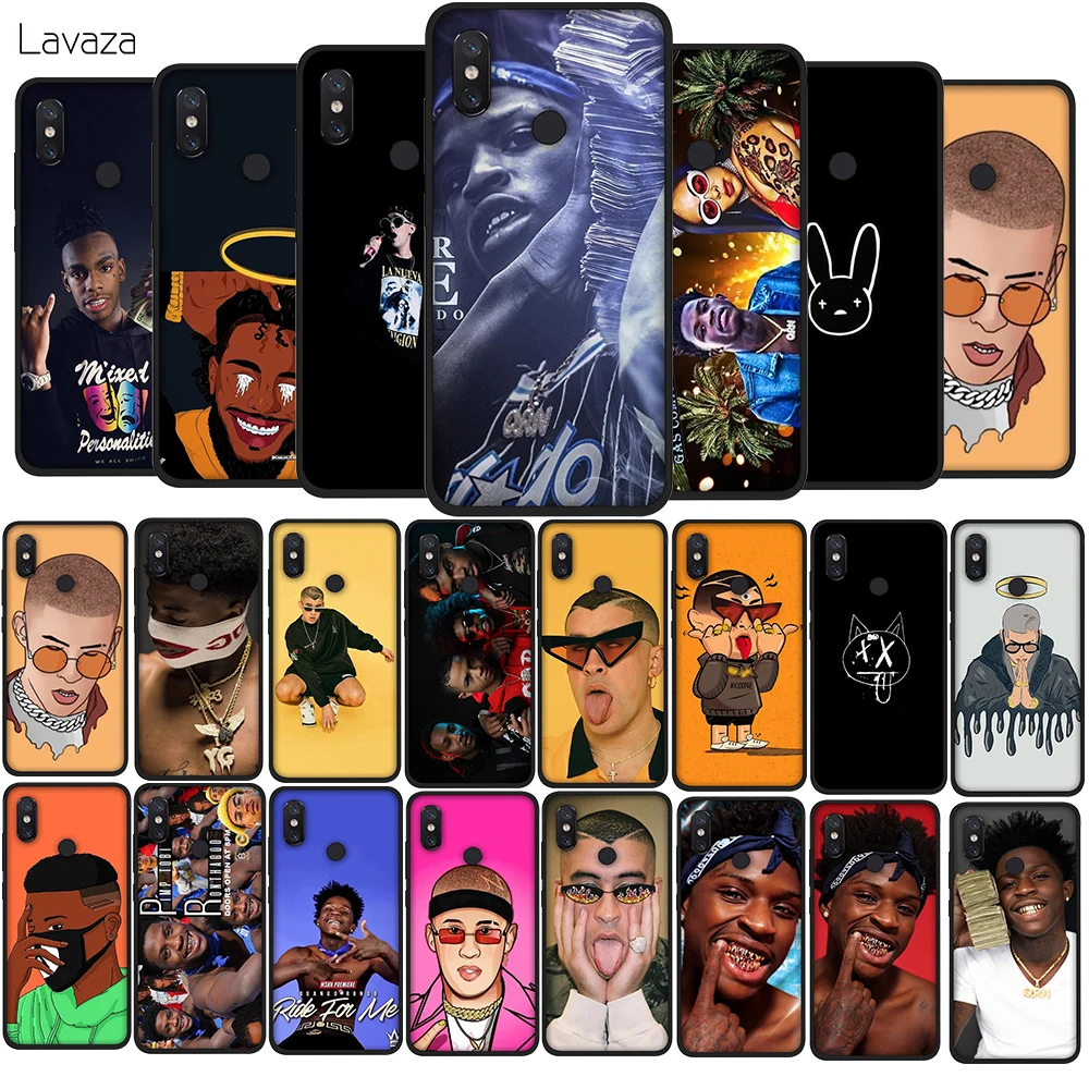 

Lavaza Quando Rondo Rapper Bad Bunny Soft TPU Case for Xiaomi Redmi Note 5 6 7 Pro for Redmi 5A 6A S2 5 Plus Silicone Cover