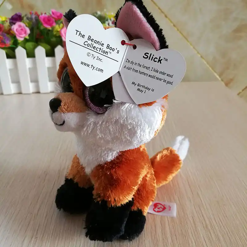 ty beanie boos slick fox