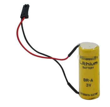 

2PCS Brand new original Japan imported BR-A 3V lithium battery PLC battery COMS battery with plug