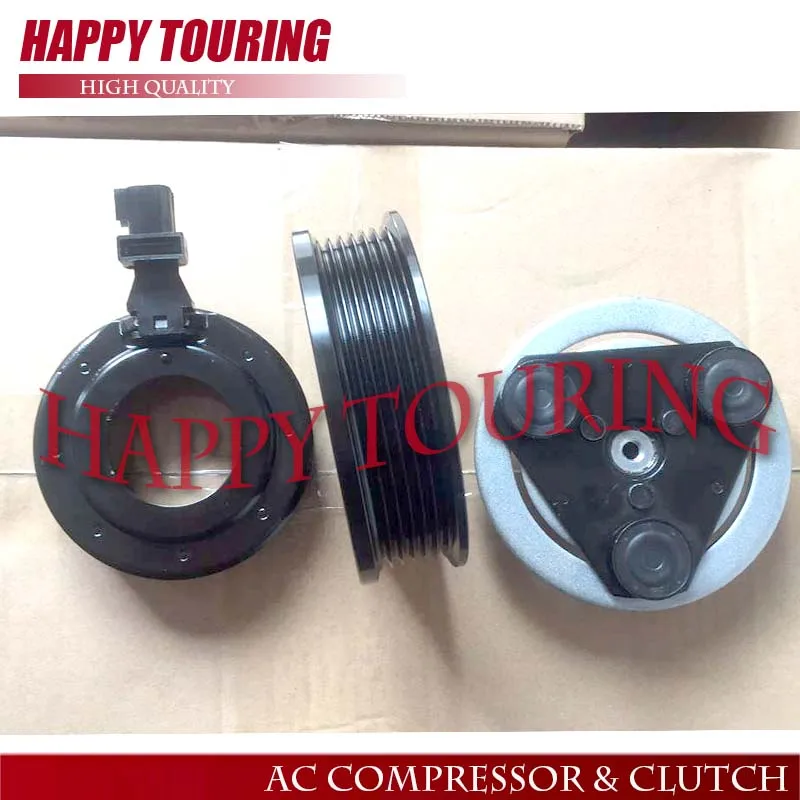 

AC COMPRESSOR CLUTCH for Ford C-MAX S-MAX MONDEO IV 2.0 2.3 2006- 2007- 6G9119D629DB 6G9119D629DE 6G9119D629DG 1543948 1674615