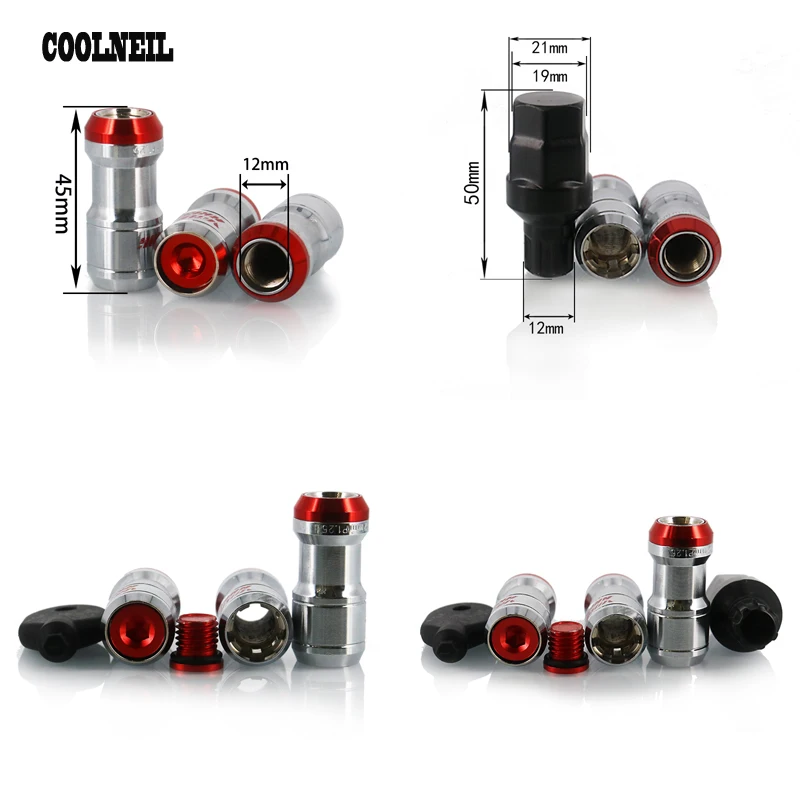 

Volk Racing Concealed Heptagon Formula Wheels Lock Lug Nuts M12X1.5/M12x1.25 20PCS Acorn Rim Close End
