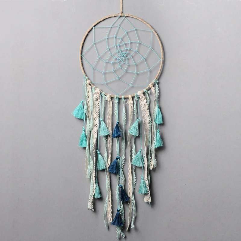 

Dreamcatcher Wind Chimes Indian Style Feather Pendant Dream Catcher Creative for Car home Hanging fashion Decoration
