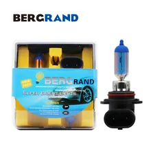 2 шт. HB4 9006 6000 К ксеноновая Автомобильная галогенная лампа для автомобилей 12В 55 Вт Platinum головы Противотуманные фары жесткий Стекло P22d сине-белые свет огни автомобиля