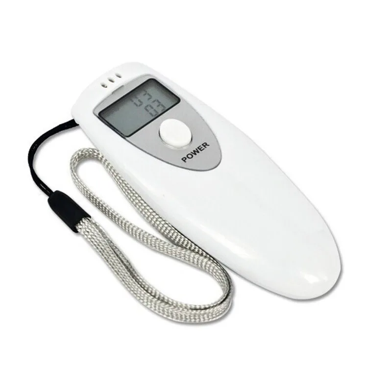 

2pcs Hot Sale Police LCD Alcohol Tester Portable Digital Breath Alcohol Analyzer Detector Breathalyzer Tester for Safe Driving