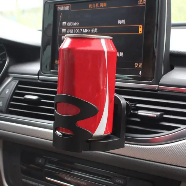 

AUTO 2016 Universal Auto Car Air Vent Outlet Mount Cups Stand Holder Bracket Case Holder Box Car Interior Accessories mar27