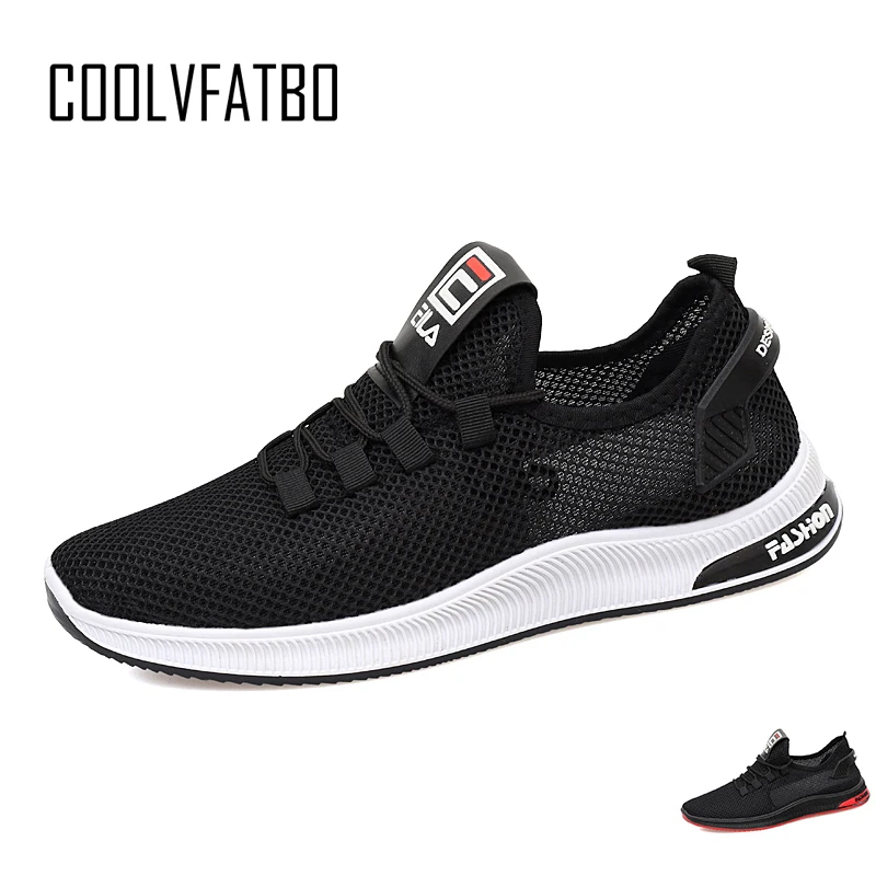 

COOLVFATBO Shoes Men casual Hot Popular Black men High Quality summer Fashion Comfortable Brand Breathable Male Shoes sneakers
