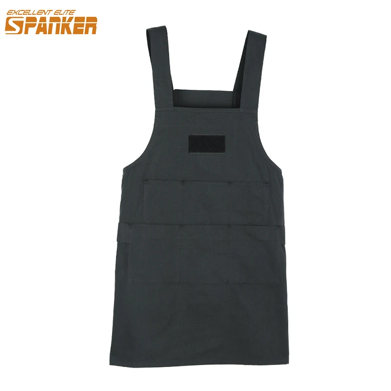 

EXCELLENT ELITE SPANKER Durable Work Apron Tactical Tooling Apron with Pockets Quick Release Buckle Nylon Aprons